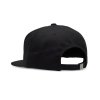 Pánská kšiltovka Fox Diffuse Adjustable Hat - Black