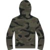 Dětská mikina Fox Yth Fox Head Camo Flc Zip - Green Camo