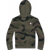Dětská mikina Fox Yth Fox Head Camo Flc Zip - Green Camo
