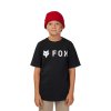 Dětské triko Fox Yth Absolute Ss Tee - Black