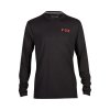 Pánské triko Fox Magnetic Ls Tech Tee - Black