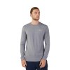 Pánské triko Fox Magnetic Ls Tech Tee - Heather Graphite