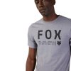 Pánské triko Fox Non Stop Ss Tech Tee - Heather Graphite