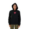 Dámská mikina Fox W Fox Head Fleece Po - Black/Pink
