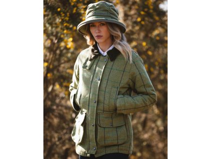 hazelwood jacket purple stripe model