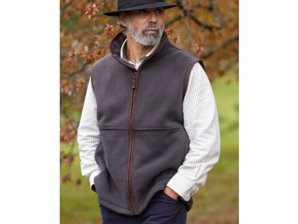 yeovil gilet charcoal model 1