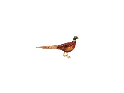 40513 Gold Pheasant Brooch 2
