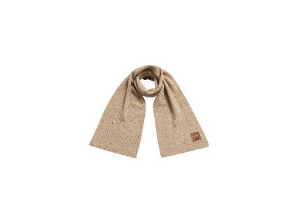 49184 Taupe Knitted Scarf 2