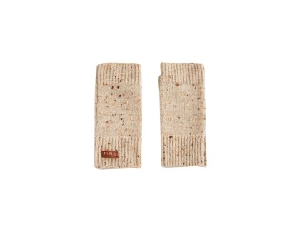 45235 Taupe Knitted Fingerless Gloves 1