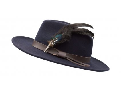 richmond navy felt hat side scaled scaled