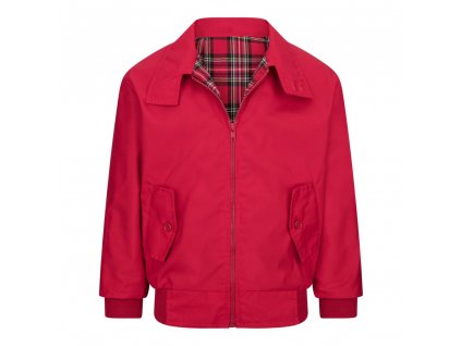 kids harrington jacket red 1