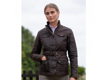 florence motorcycle jacket brown model