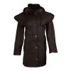 hunton cape coat brown 1