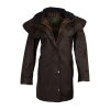 hunton cape coat brown 2