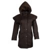 hunton cape coat brown 3