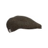 oakmoor flat cap charcoal 1