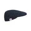 oakmoor flat cap midnight blue 3