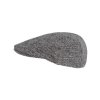 oakmoor flat cap steel grey 2