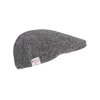 oakmoor flat cap steel grey 3