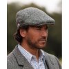 oakmoor flat cap steel grey model