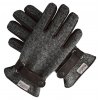 steel grey gloves flat