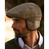 edward flat cap moss green model 1
