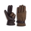 brookmore gloves brown tweed 1