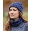 harwell snood navy model 2