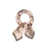 Šátek Toile de Jouy Olive Green Square Scarf