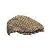 braxton flat cap brown 1