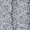 supersoft merino wool marble grey fabric swatch