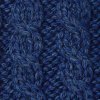 supersoft merino wool navy fabric swatch