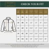 kirkstall jacket size guide