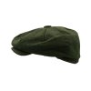 tommy baker boy cap green herringbone 2