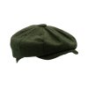 tommy baker boy cap green herringbone 1