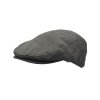 ivy flat cap charcoal 1