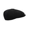 bridgemoor baker boy cap black 2