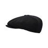 bridgemoor baker boy cap black 3