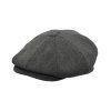 bridgemoor baker boy cap grey 1