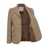 Ladies Featherstone Blazer White Sand 4