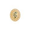 40624 c gold Forget Me Not Pearl Cameo Brooch 2