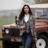 Ladies Featherstone Blazer Sky Blue Model