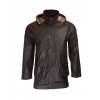 brown poacher jacket front2