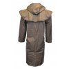 NYLON CAPE BROWN back