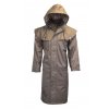 NYLON CAPE BROWN front