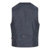 dalston waistcoat royal blue 3