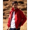 harrington jacket red model