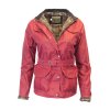 florence motorcycle jacket red 2