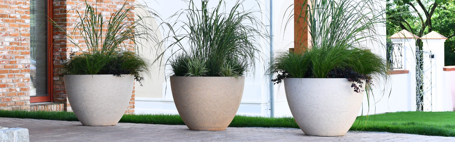 Betónové kvetináče Classic