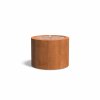 Okruhly vodny corten stolcek L